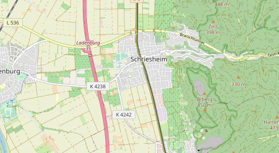 Zahnarzt auf Karte