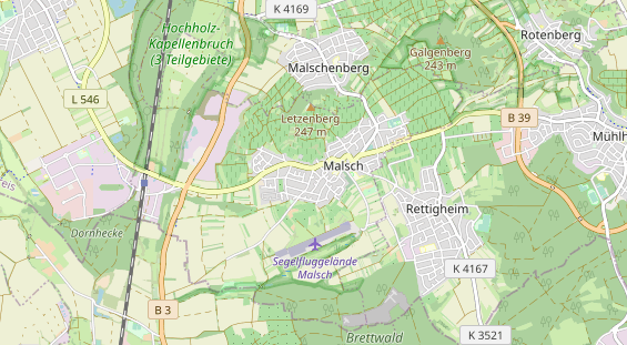 Zahnarzt auf Karte