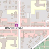 Zahnarzt auf Karte