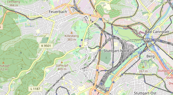 Zahnarzt auf Karte