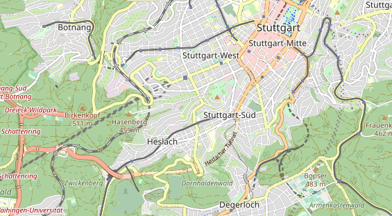 Zahnarzt auf Karte