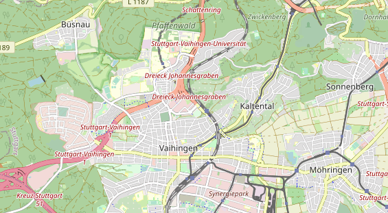 Zahnarzt auf Karte