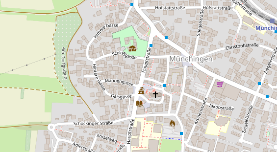 Zahnarzt auf Karte