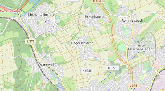 Zahnarzt auf Karte