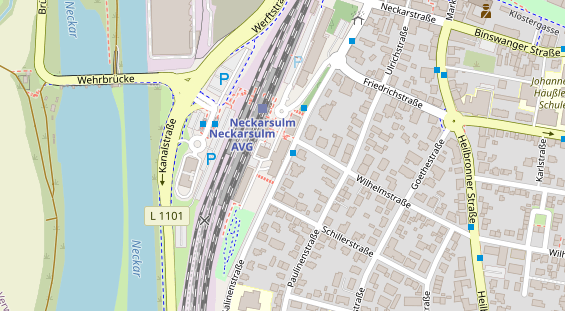 Zahnarzt auf Satellitenbild