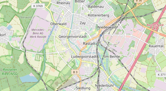 Zahnarzt auf Karte
