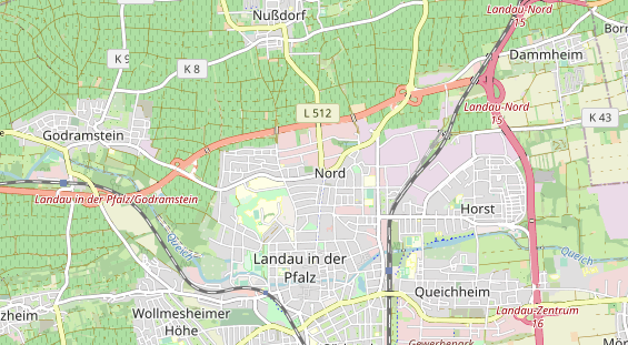 Zahnarzt auf Karte