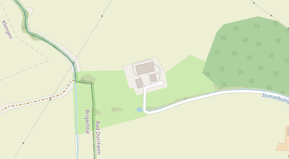 Zahnarzt auf Satellitenbild