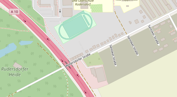 Zahnarzt auf Satellitenbild