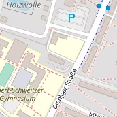 Zahnarzt auf Karte
