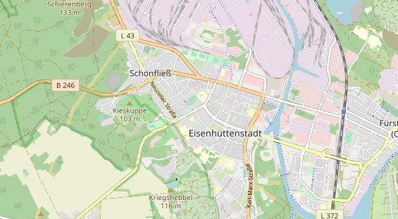 Zahnarzt auf Karte