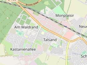 Zahnarzt auf Karte
