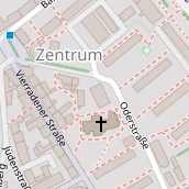 Zahnarzt auf Karte