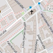 Zahnarzt auf Karte