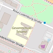 Zahnarzt auf Karte