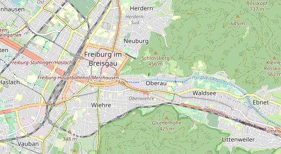 Zahnarzt auf Karte