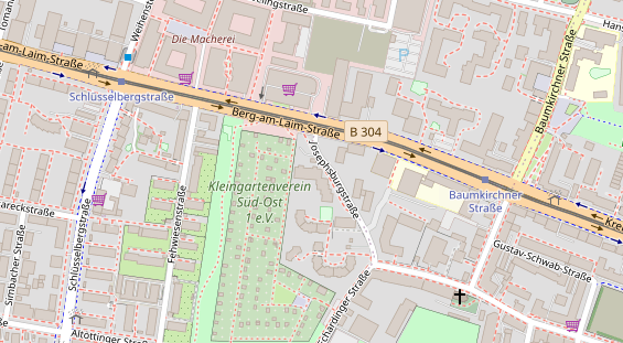 Zahnarzt auf Karte