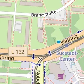 Zahnarzt auf Karte