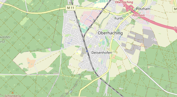 Zahnarzt auf Karte