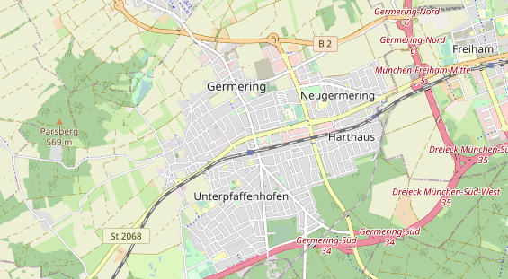 Zahnarzt auf Karte