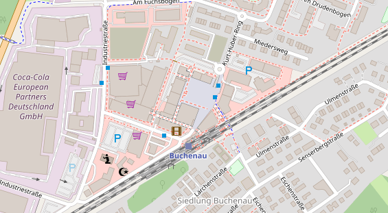 Zahnarzt auf Satellitenbild