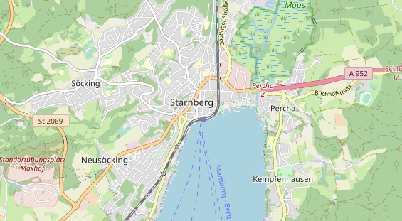 Zahnarzt auf Karte
