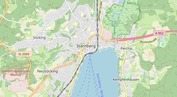 Zahnarzt auf Karte