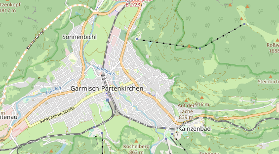 Zahnarzt auf Karte