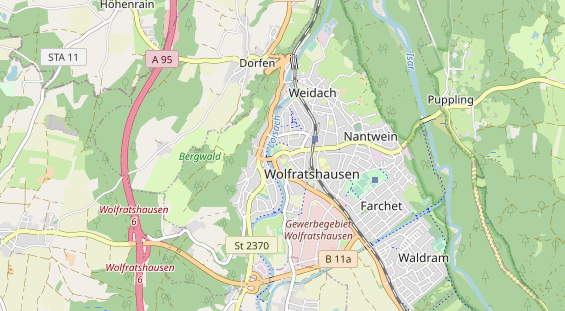 Zahnarzt auf Karte
