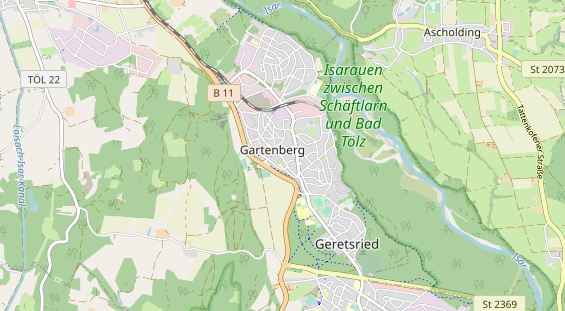Zahnarzt auf Karte