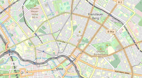 Zahnarzt auf Karte