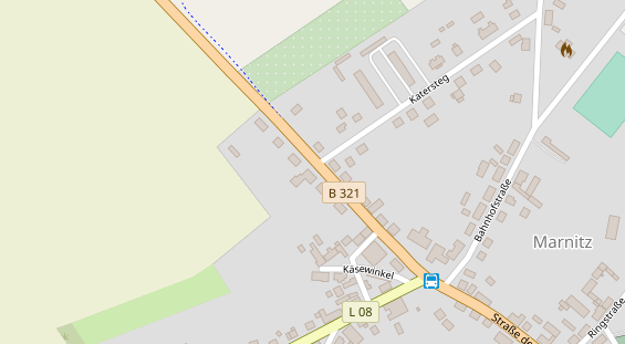 Zahnarzt auf Satellitenbild