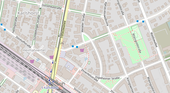 Zahnarzt auf Satellitenbild