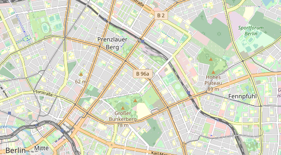 Zahnarzt auf Karte