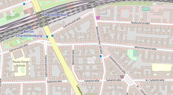 Zahnarzt auf Satellitenbild