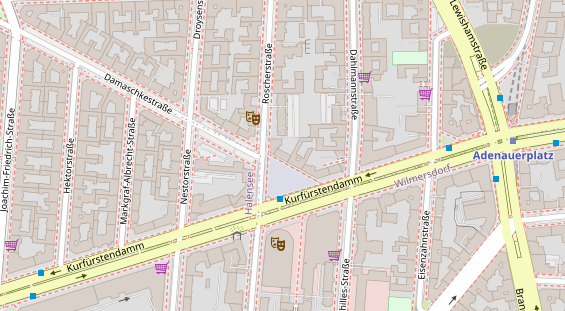 Zahnarzt auf Satellitenbild