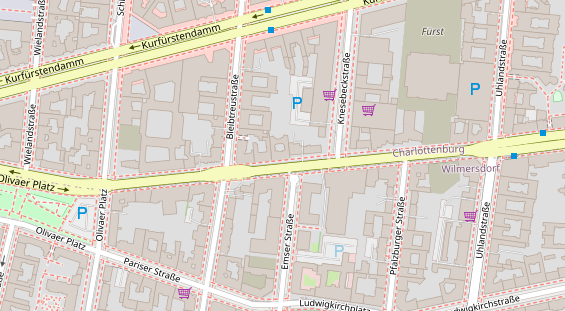 Zahnarzt auf Satellitenbild