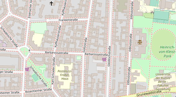 Zahnarzt auf Satellitenbild