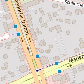 Zahnarzt auf Karte