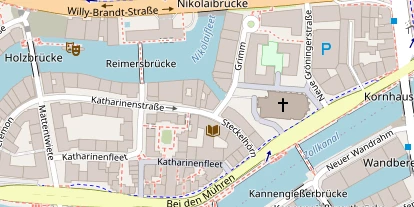 Zahnarzt auf Satellitenbild