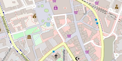 Zahnarzt auf Satellitenbild