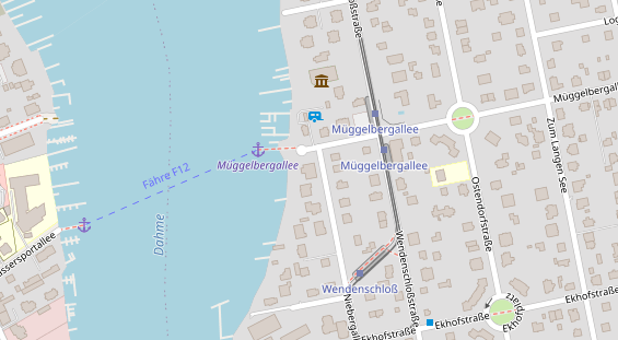 Zahnarzt auf Satellitenbild