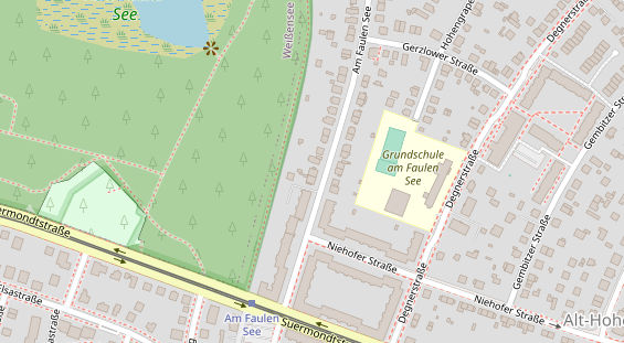 Zahnarzt auf Satellitenbild