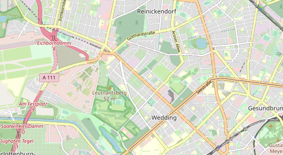 Zahnarzt auf Karte