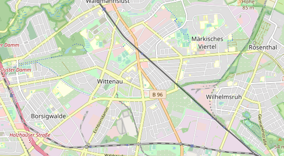 Zahnarzt auf Karte