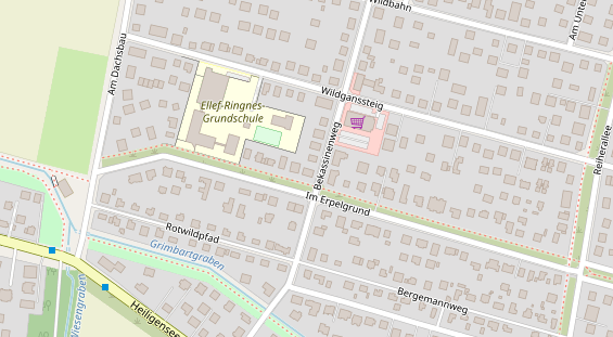 Zahnarzt auf Satellitenbild