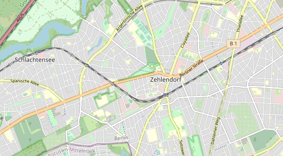 Zahnarzt auf Karte