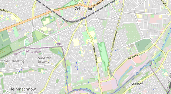 Zahnarzt auf Karte