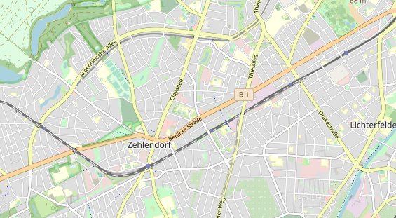 Zahnarzt auf Karte