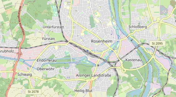 Zahnarzt auf Karte